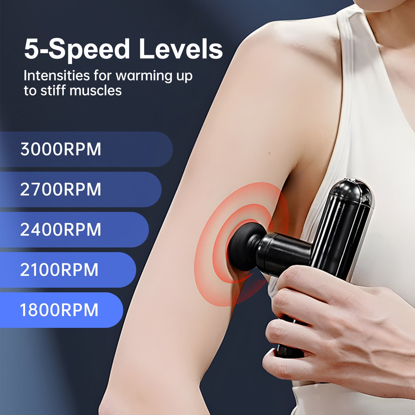 Mini Travel Massage Gun Portable Muscle Recovery
