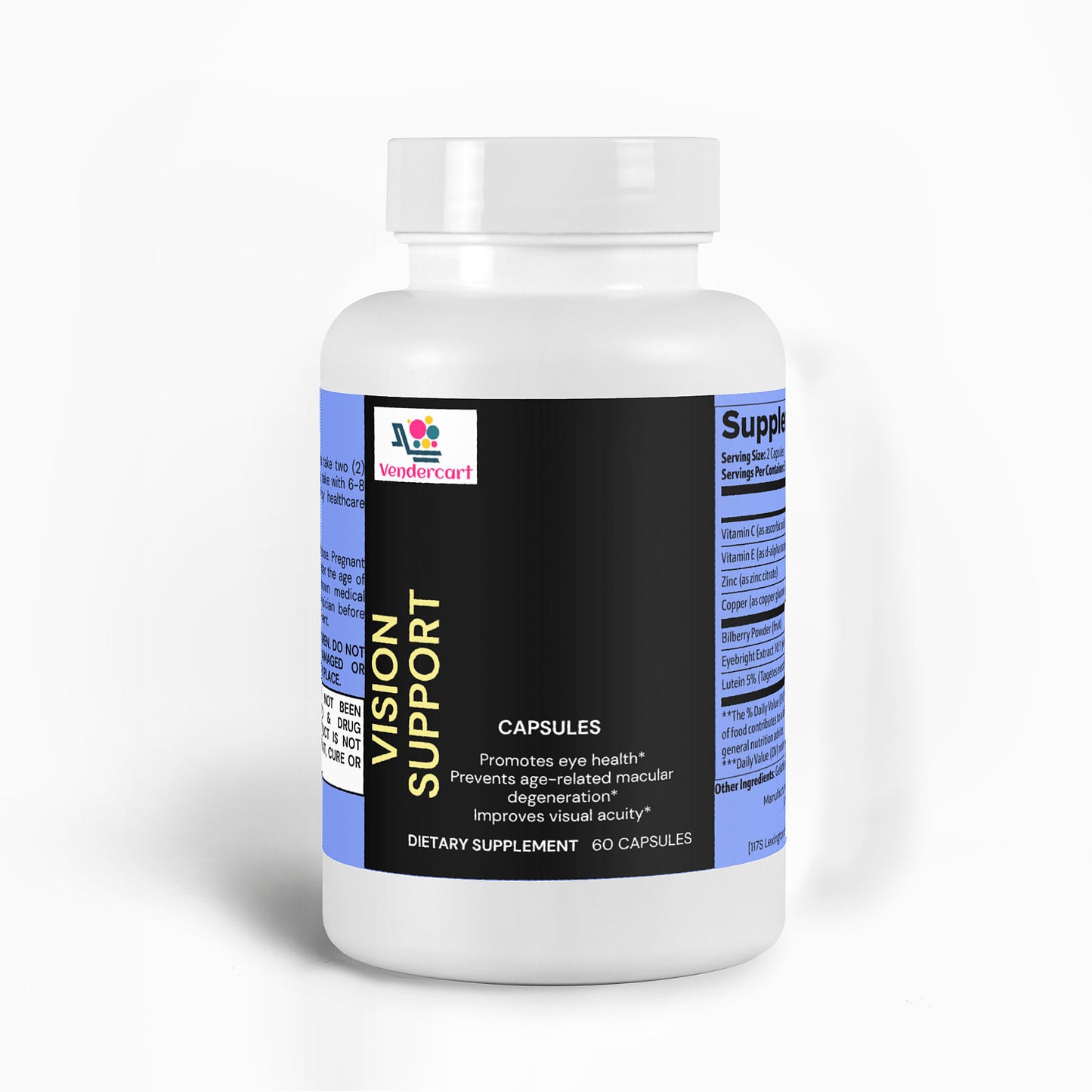 Vision Support Supplement Eye Health, Visual Clarity, And Night Vision Boost