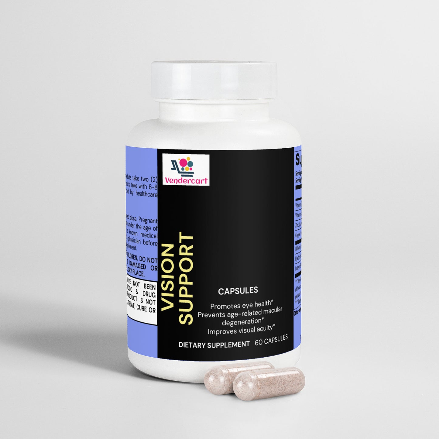 Vision Support Supplement Eye Health, Visual Clarity, And Night Vision Boost