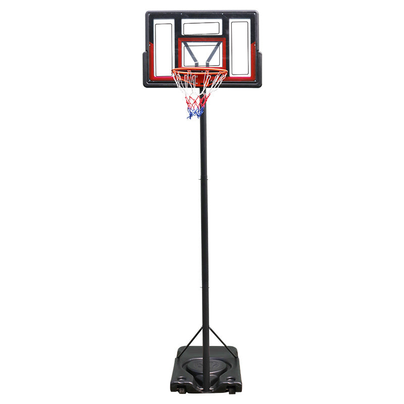 Basketball Stand 4.43-10.00ft Adjustable Portable Basketball Hoop & Goal PC Backplate, Large Base & Wheels