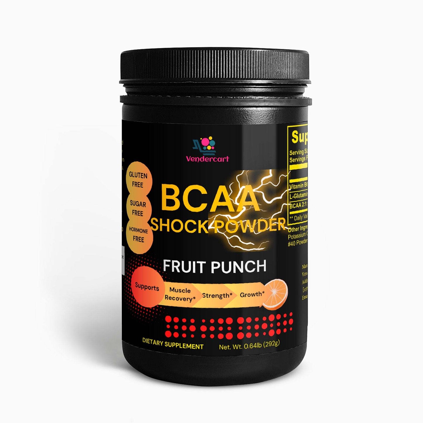BCAA Shock Powder Fuel Muscle Growth