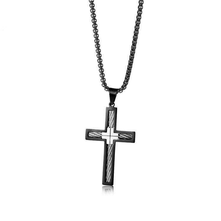 American Titanium Steel Necklace
