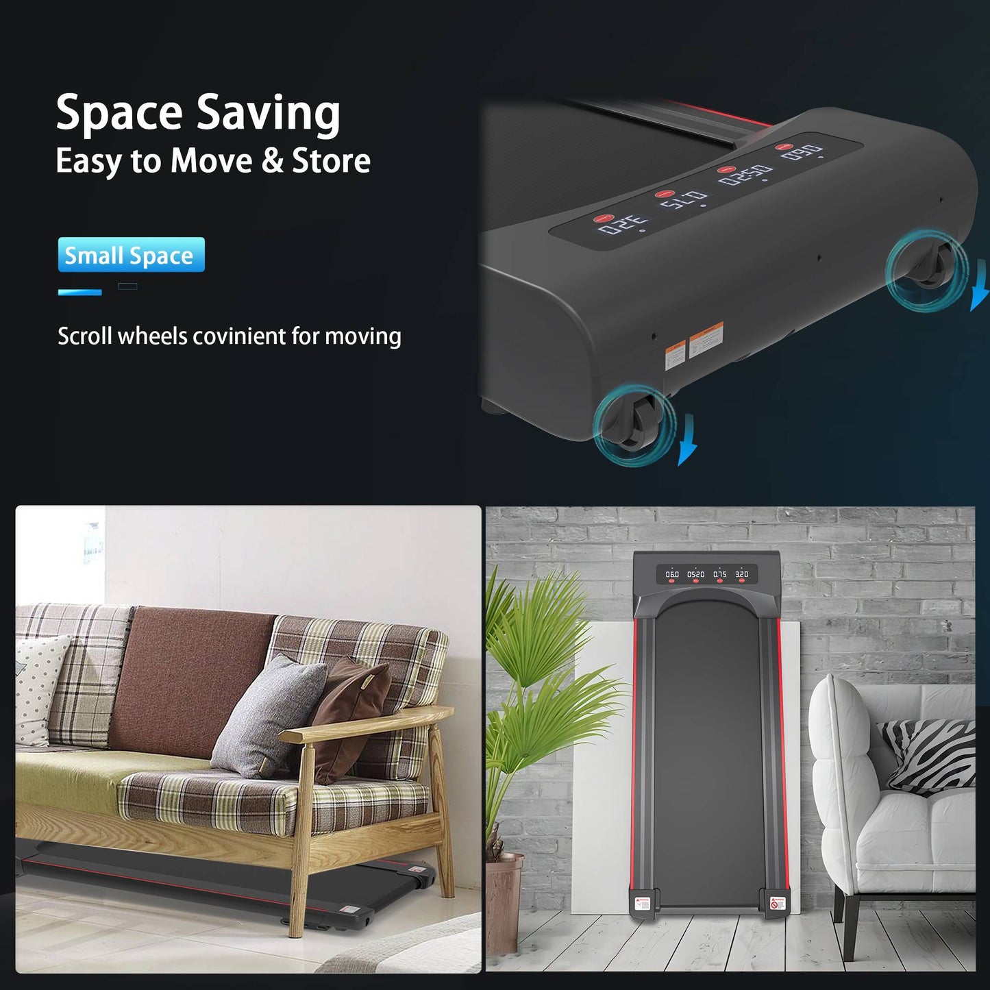 Under Desk Treadmill Machine/ Walking Pad For Home Office
