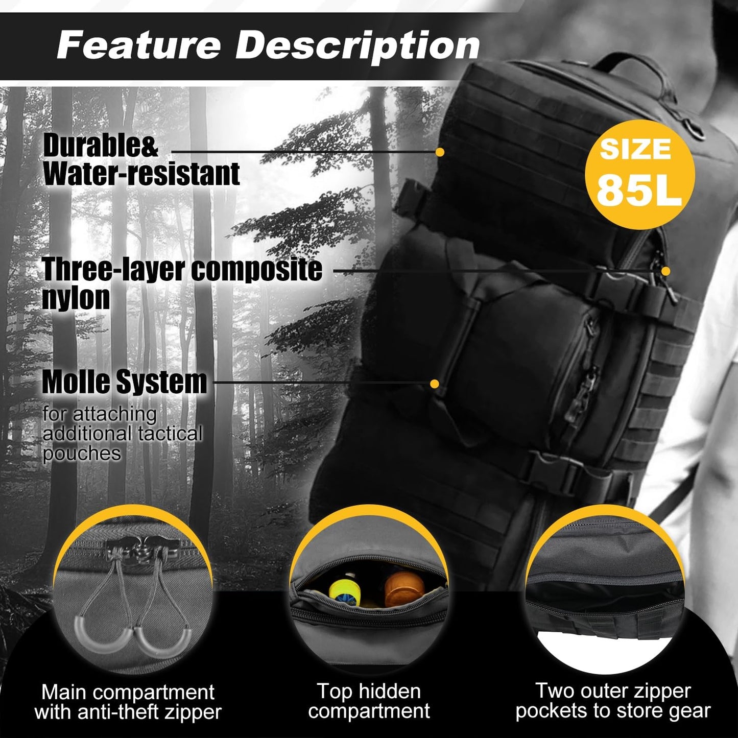3 In 1 Backpack